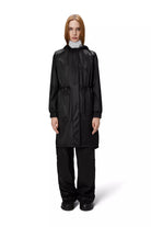 Rains String Parka Black Grain_2