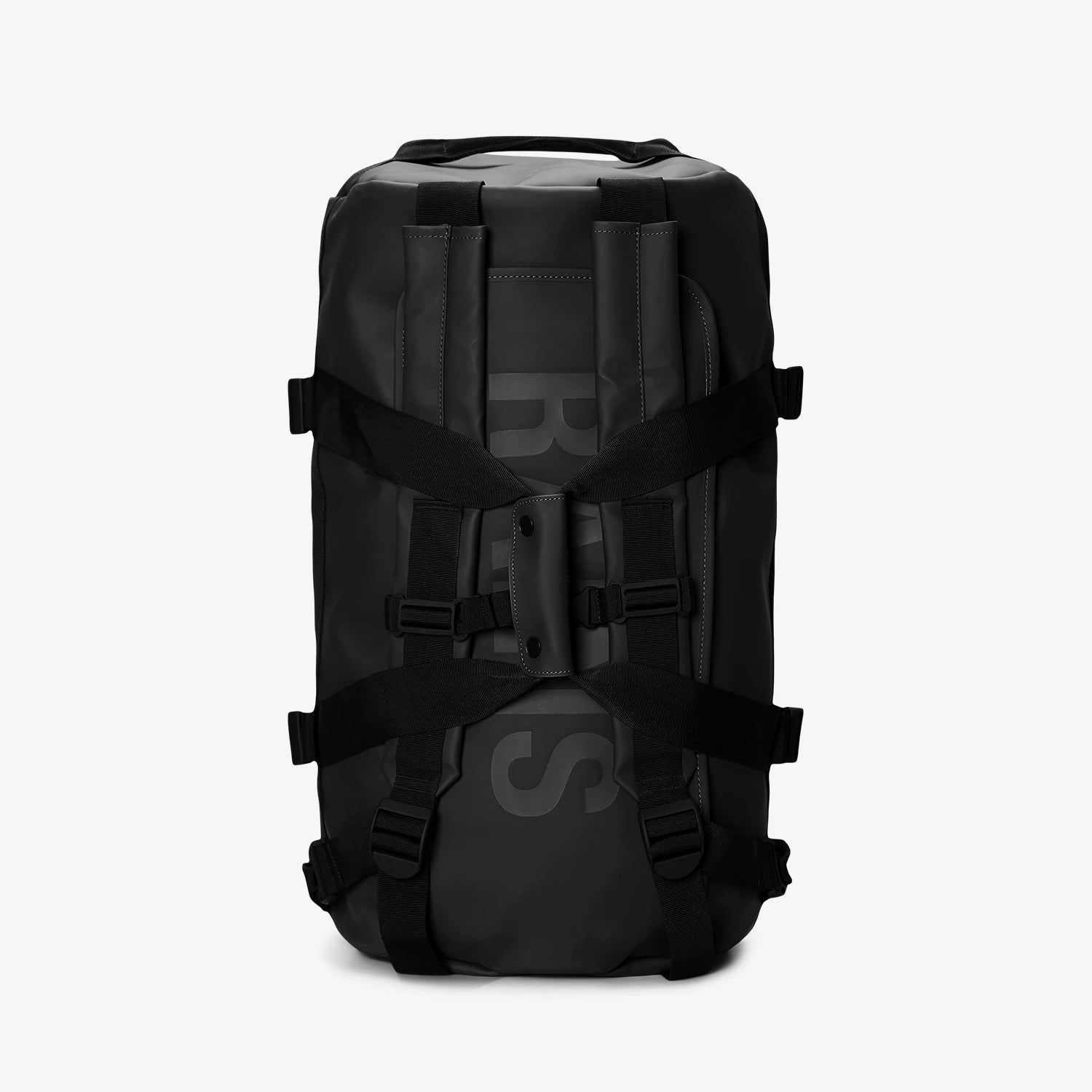 duffel bag rains Rains Texel Duffel Bag Small Black Duffel Backpack