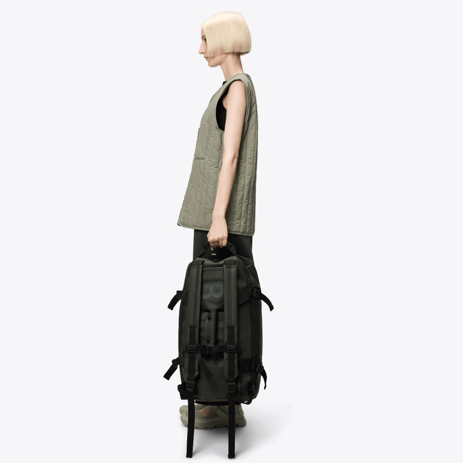 Rains Texel Duffel Bag Small Green_3