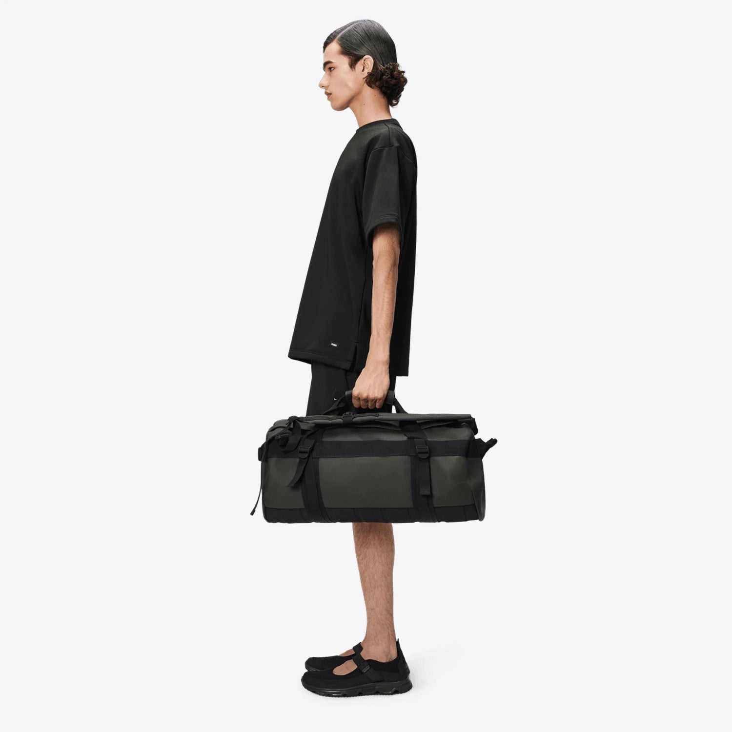 Rains Texel Duffel Bag Small Green_5