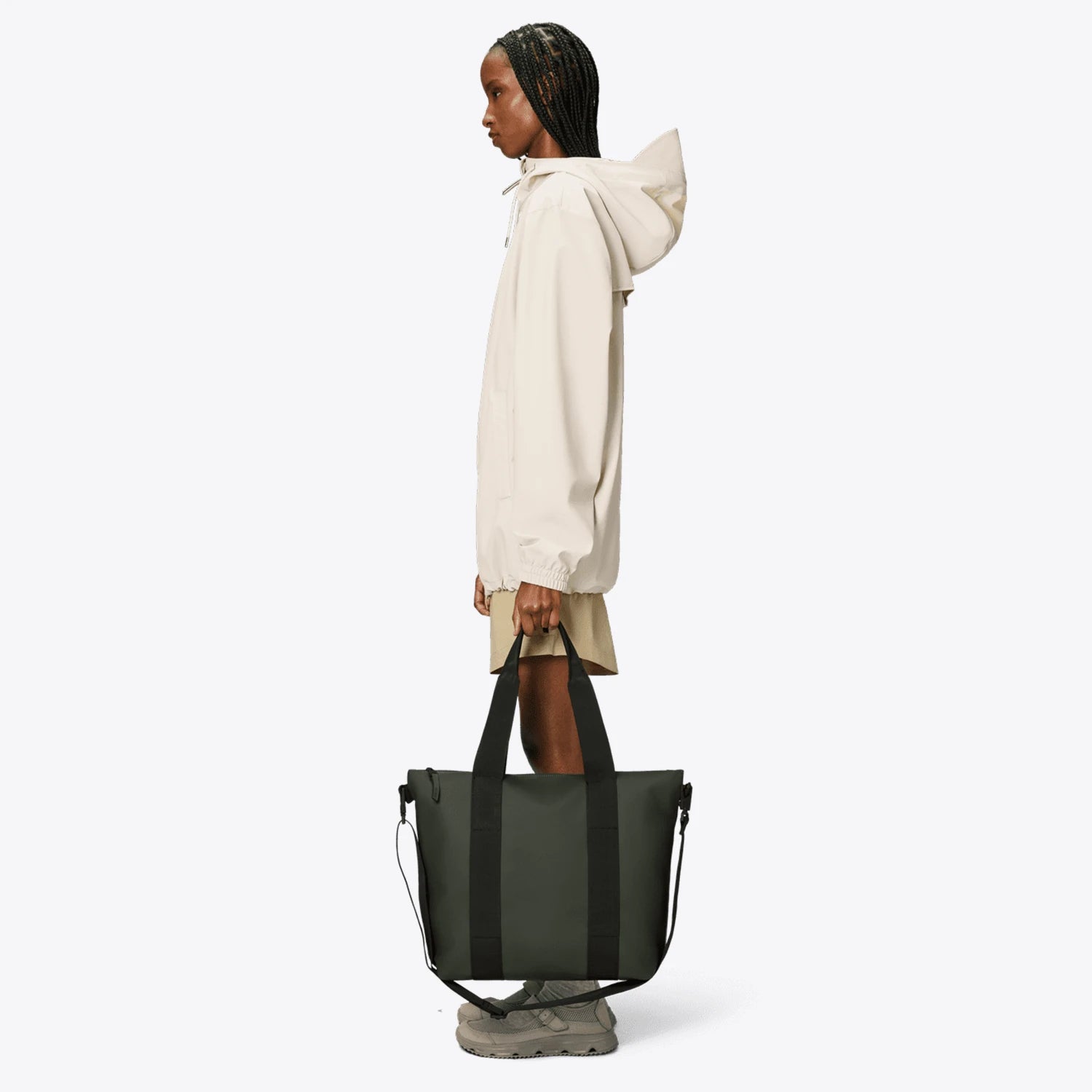 Rains Tote Bag Mini Green_3