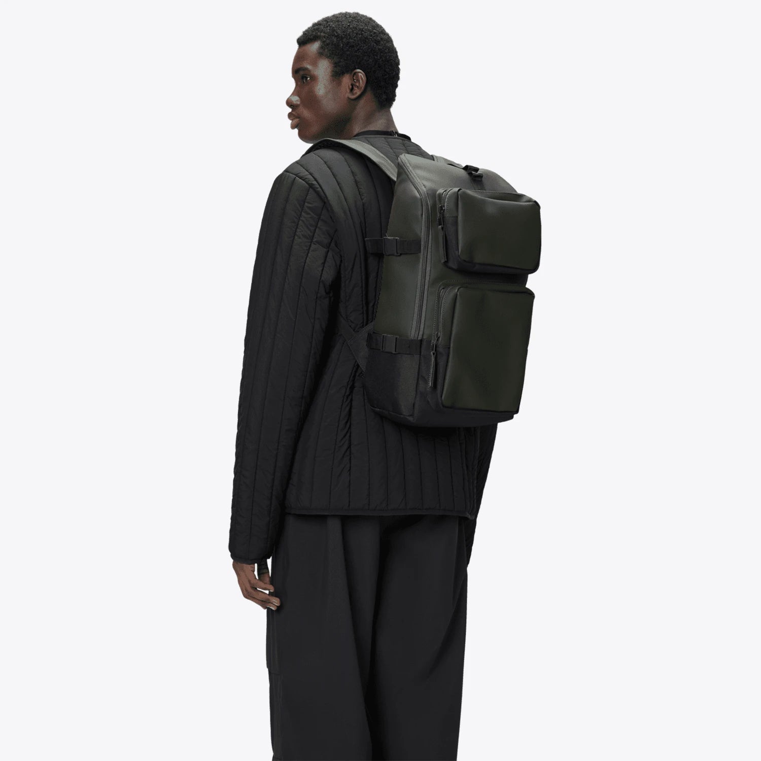 Rains Trail Cargo Backpack Green_3