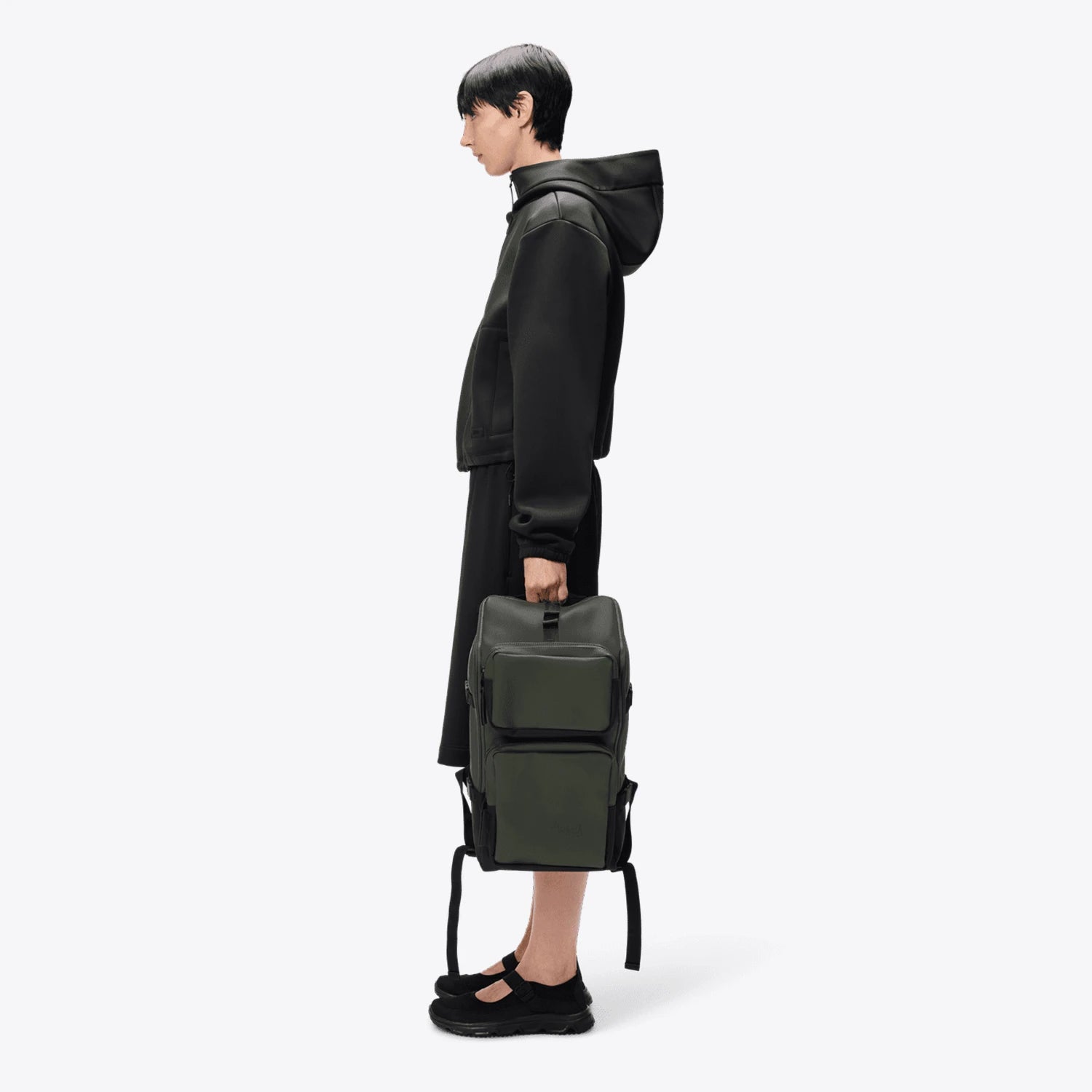 Rains Trail Cargo Backpack Green_4