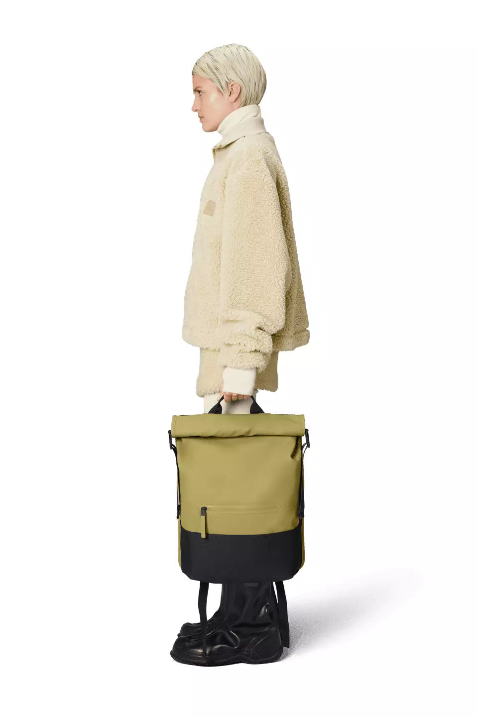 Rains Trail Rolltop Backpack Khaki_4