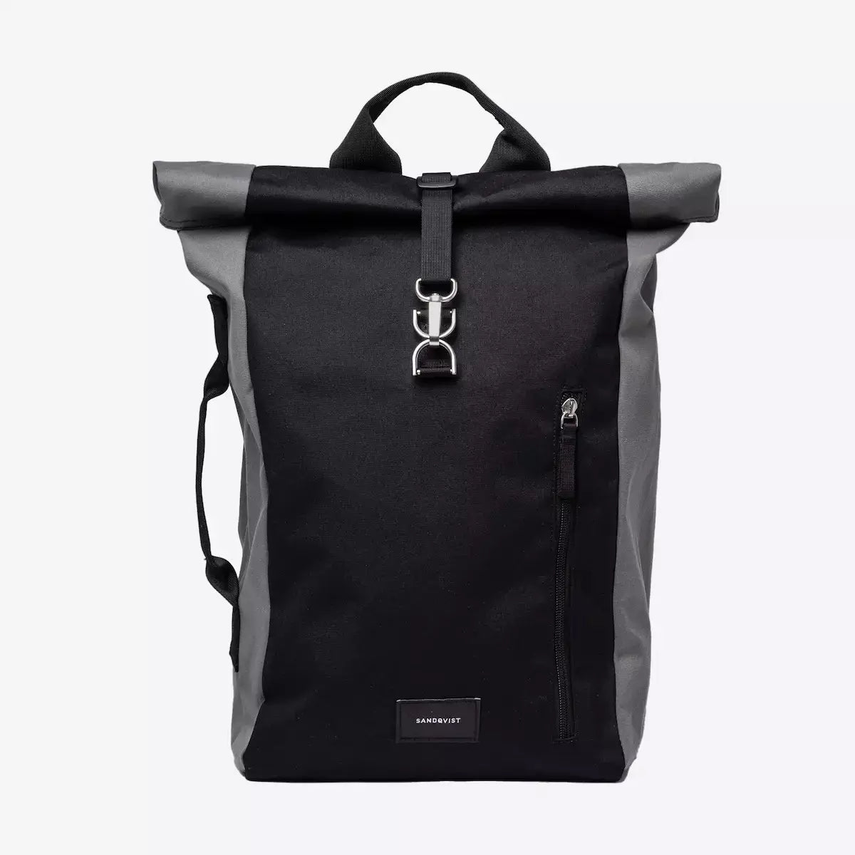 Sandqvist Dante Vegan Multi Black Grey Backpack - FREE 24h 