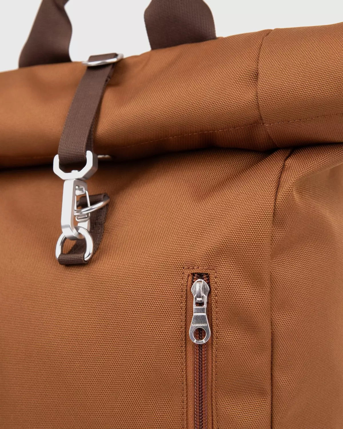 Sandqvist Ground Rolltop Backpack L Sepia Brown_5