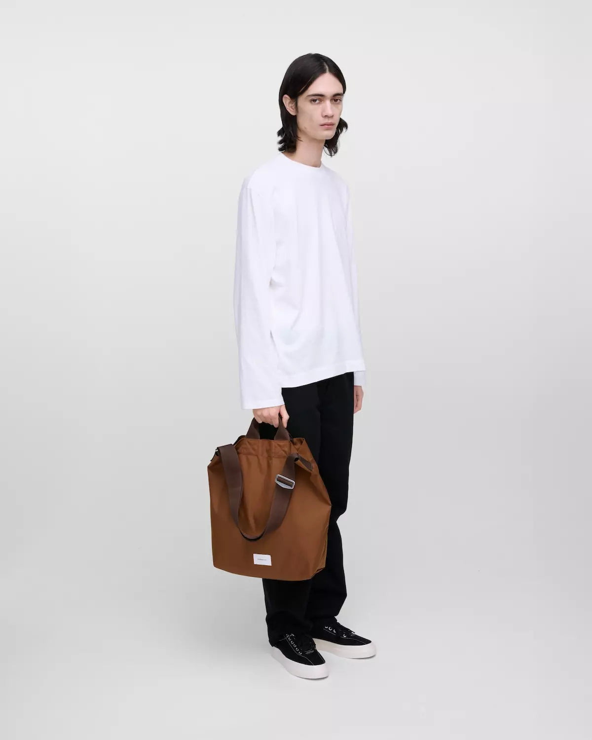 Sandqvist Ground Shopper Bag Sepia Brown_7
