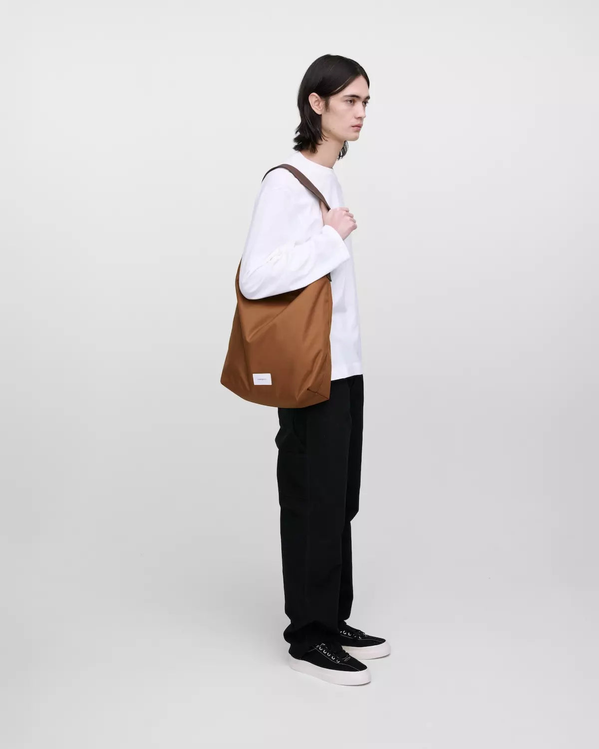 Sandqvist Ground Shopper Bag Sepia Brown_9
