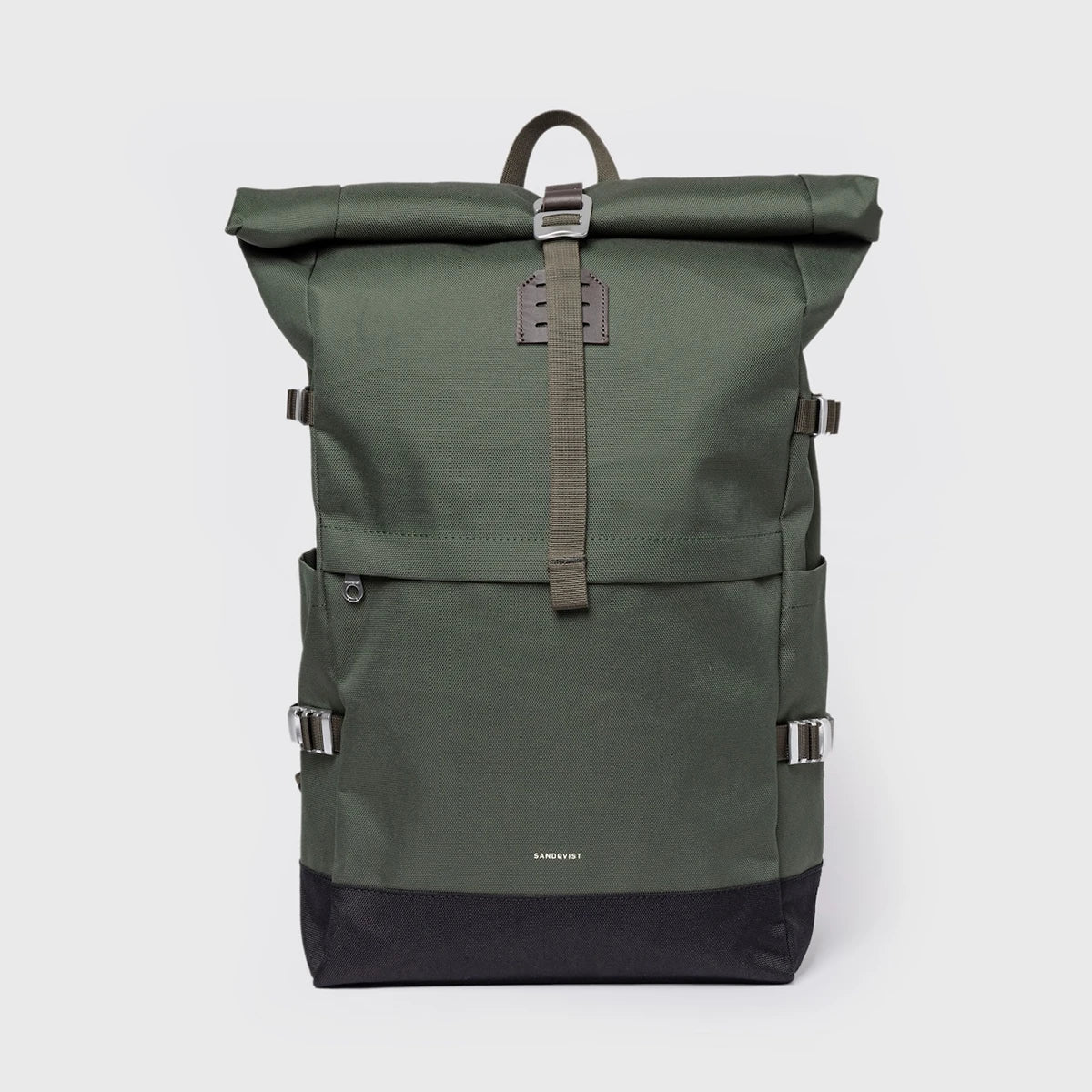 Sandqvist Icon Rolltop Backpack L Dawn Green_1
