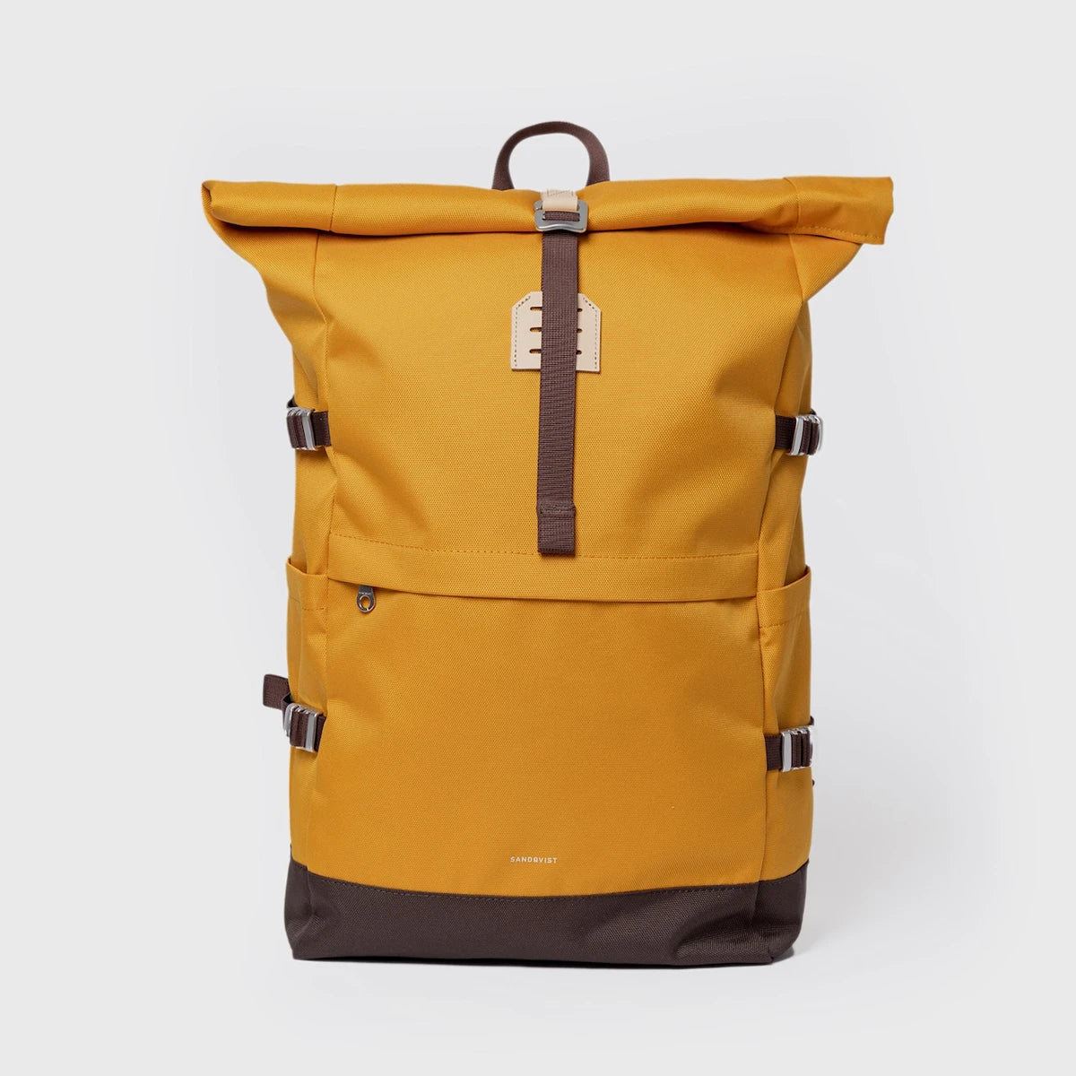 Sandqvist Icon Rolltop Backpack L Golden Yellow_1