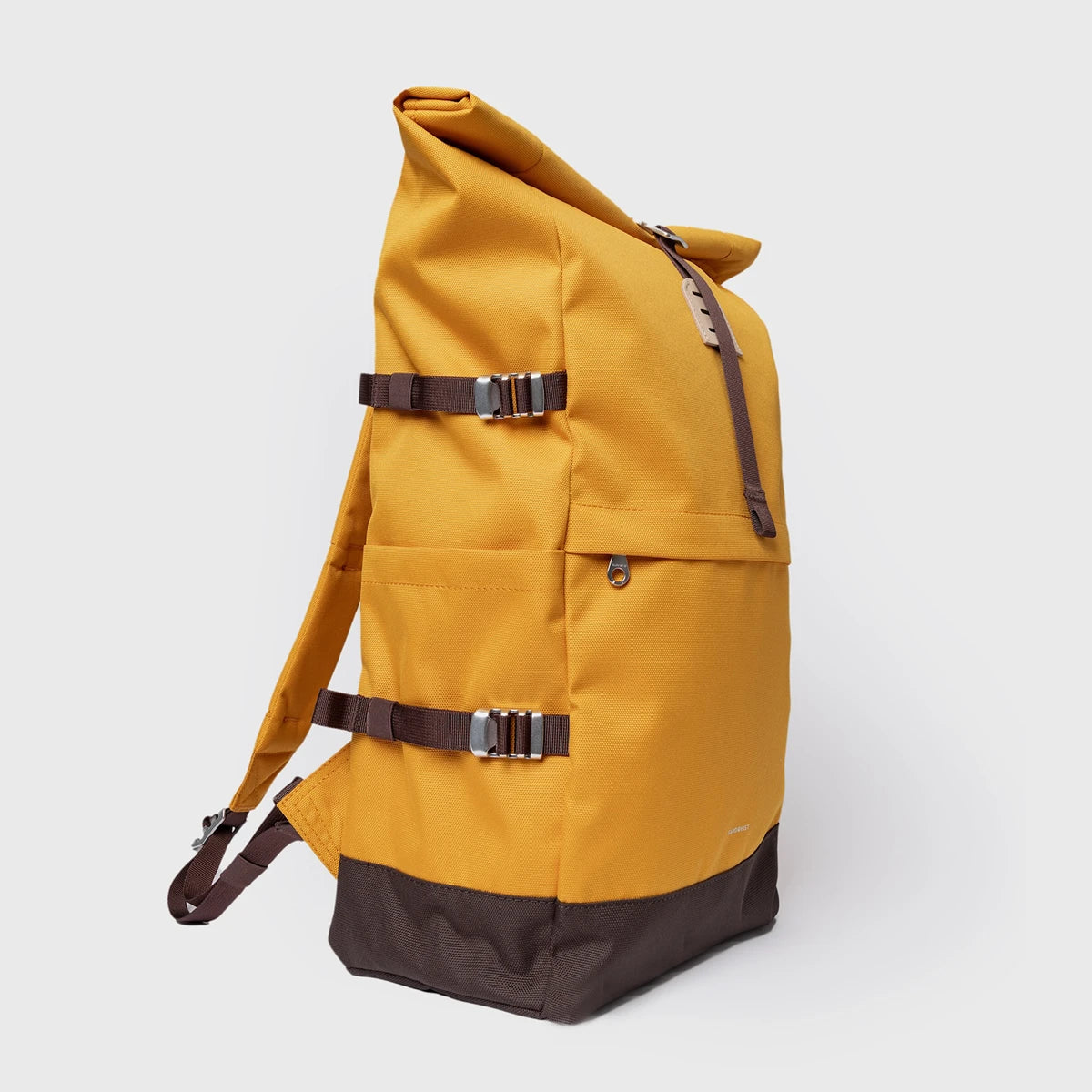Sandqvist Icon Rolltop Backpack L Golden Yellow_3