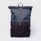 Sandqvist Icon Rolltop Backpack L Multi Black Navy_1