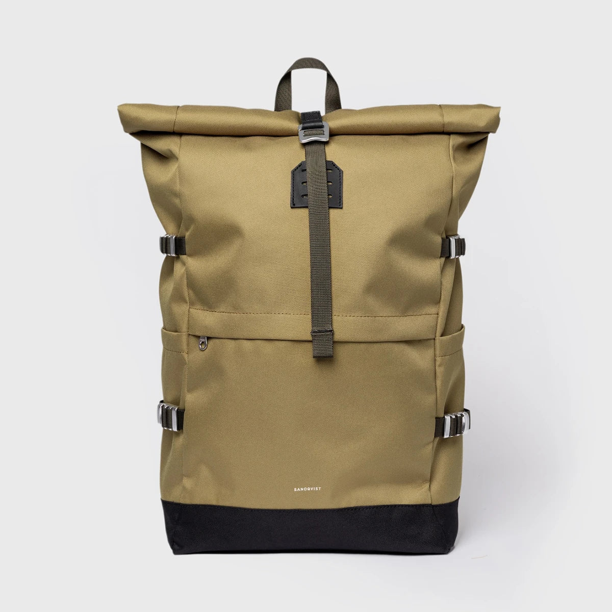 Sandqvist Icon Rolltop Backpack L Olive Drab_1