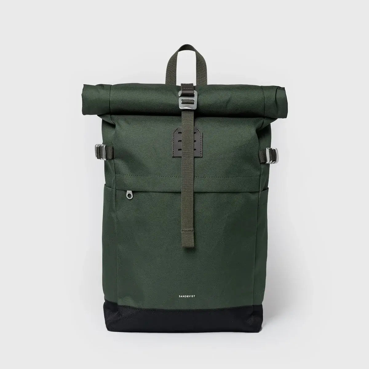 Sandqvist Icon Rolltop Backpack M Dawn Green Backpack - FREE 24h 
