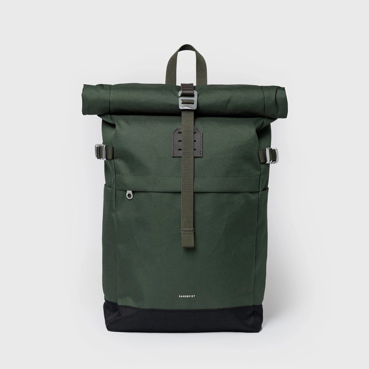 Sandqvist Icon Rolltop Backpack M Dawn Green_1