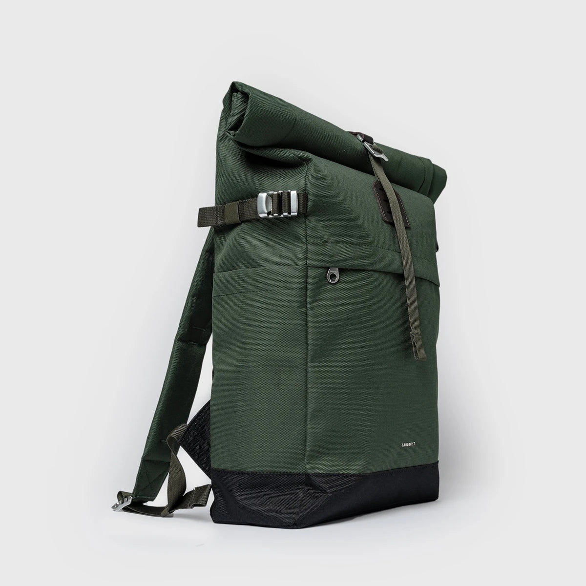 Sandqvist Icon Rolltop Backpack M Dawn Green_2