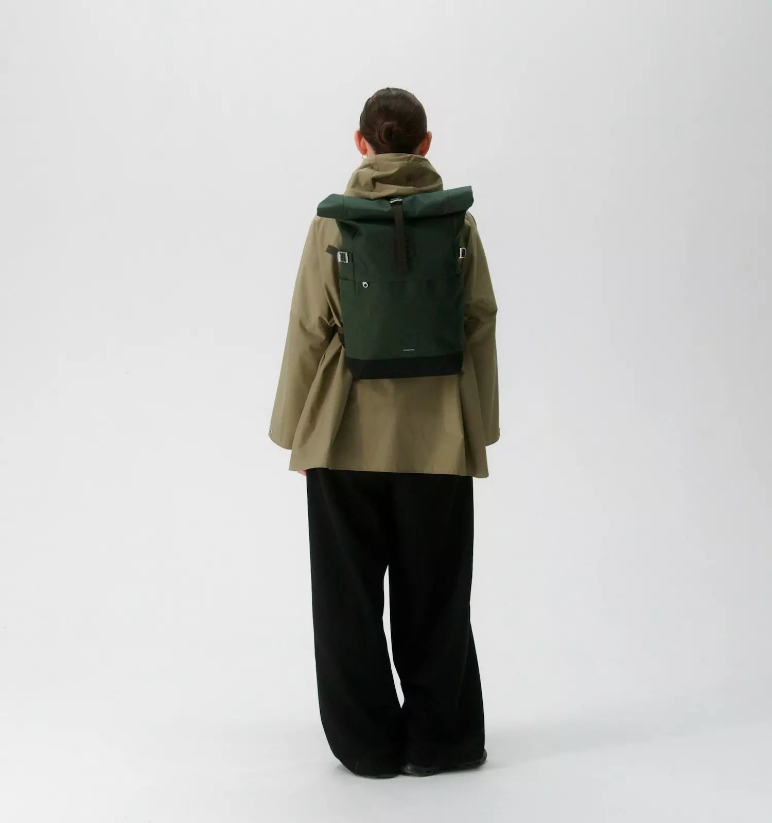 Sandqvist Icon Rolltop Backpack M Dawn Green_4