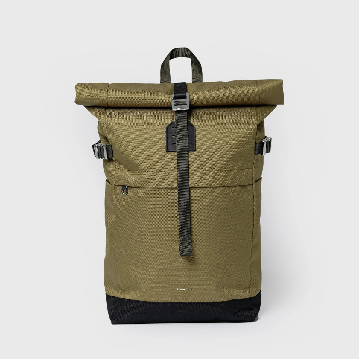 Sandqvist Icon Rolltop Backpack M Olive Drab_1