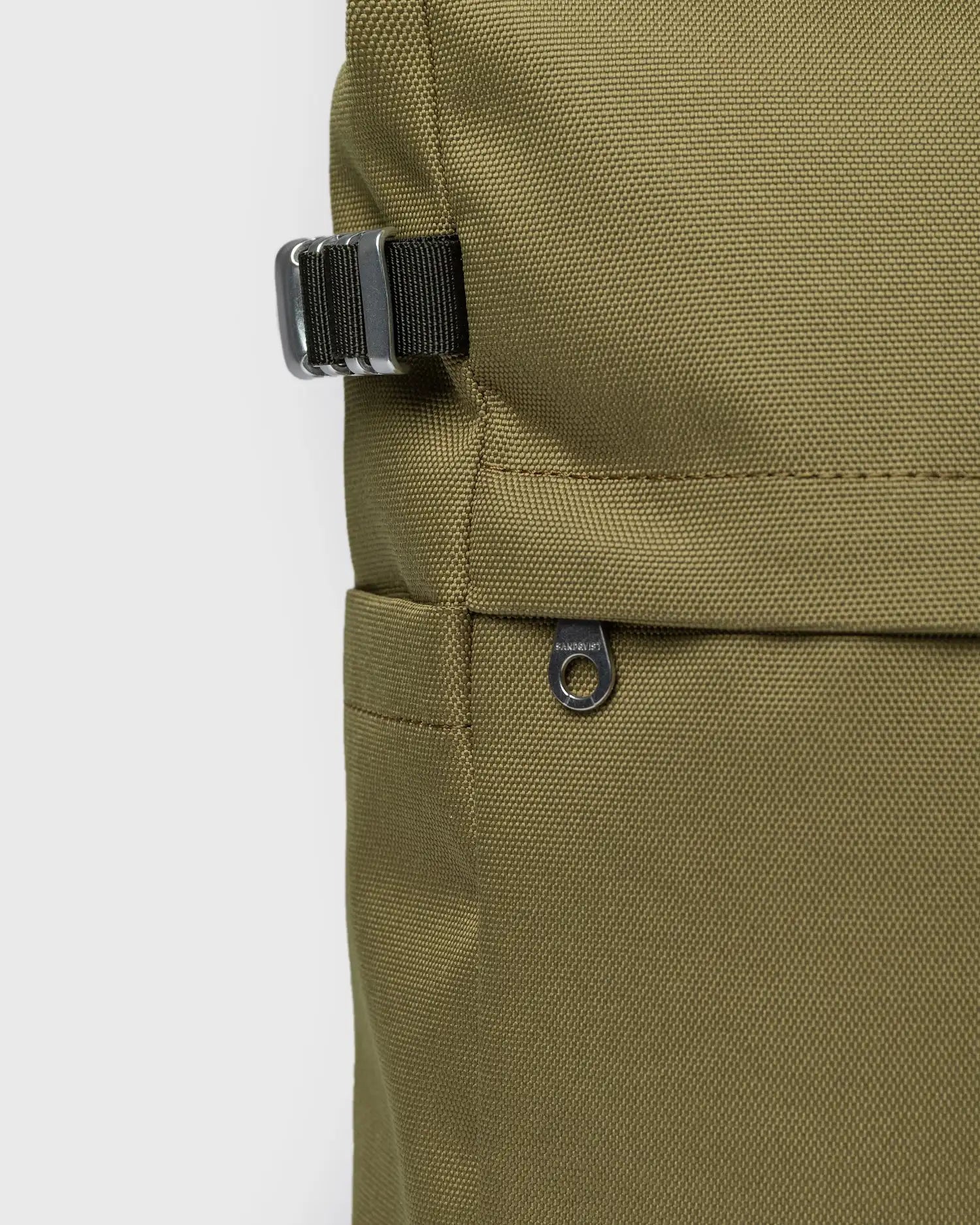 Sandqvist Icon Rolltop Backpack M Olive Drab_8