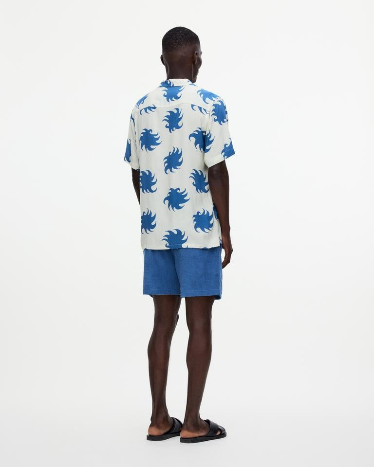 Sky Ember Viscose Shirt 7005-59-0018