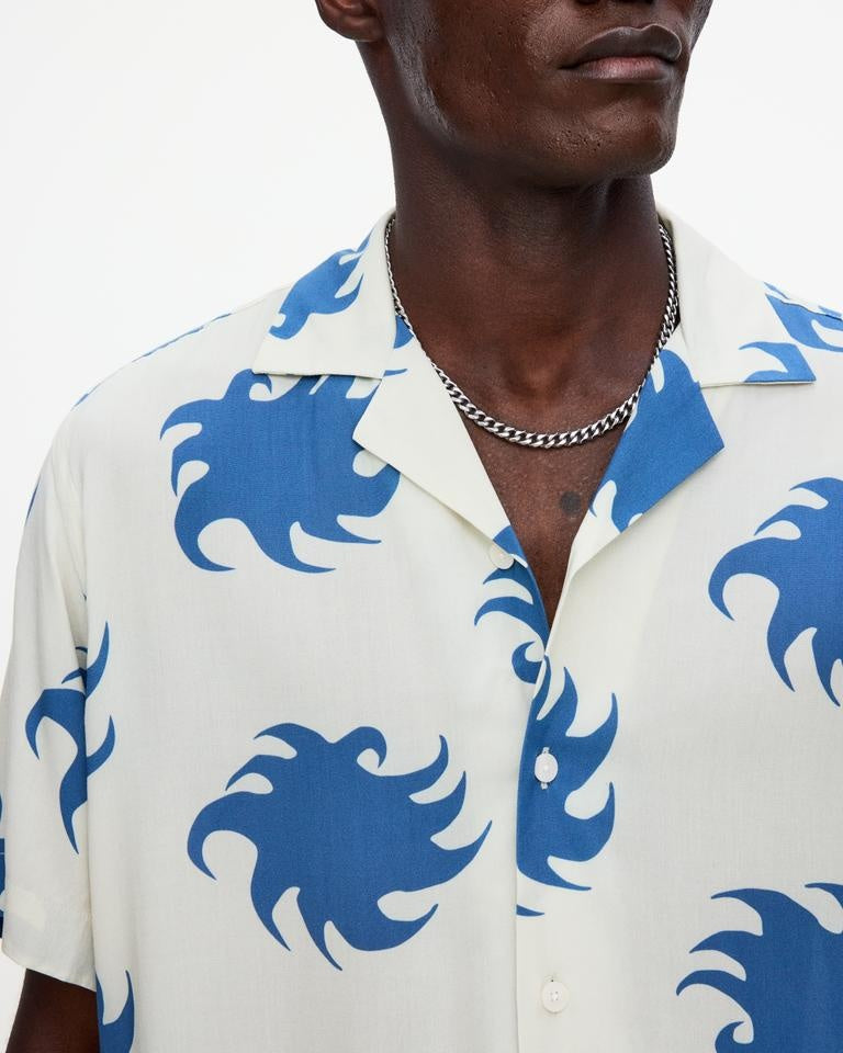 Sky Ember Viscose Shirt 7005-59-0042