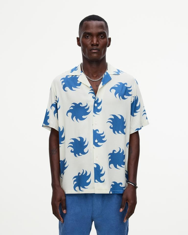 Sky Ember Viscose Shirt 7005-59-0054