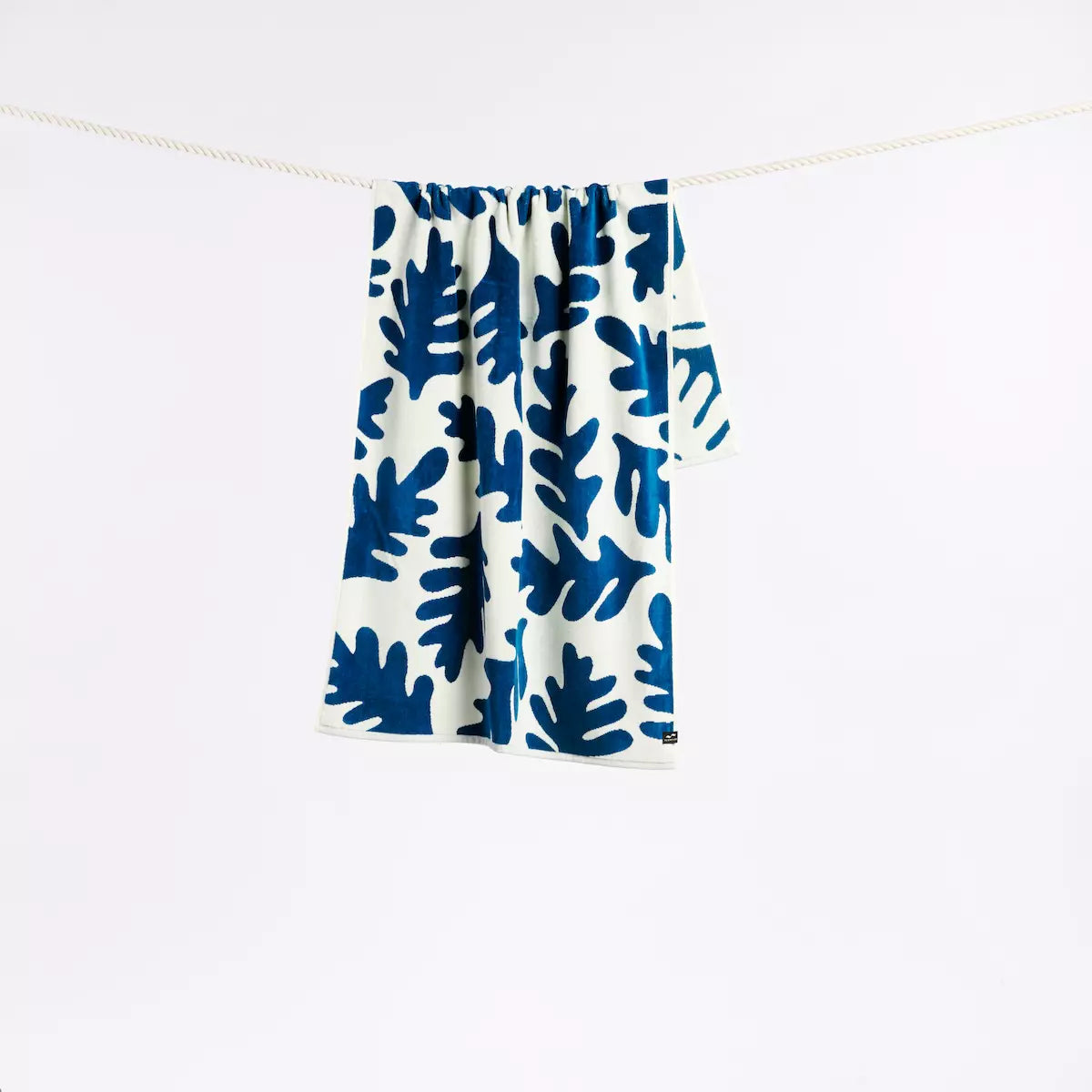 Slowtide Hele Woven Towel Deep Pacific_4