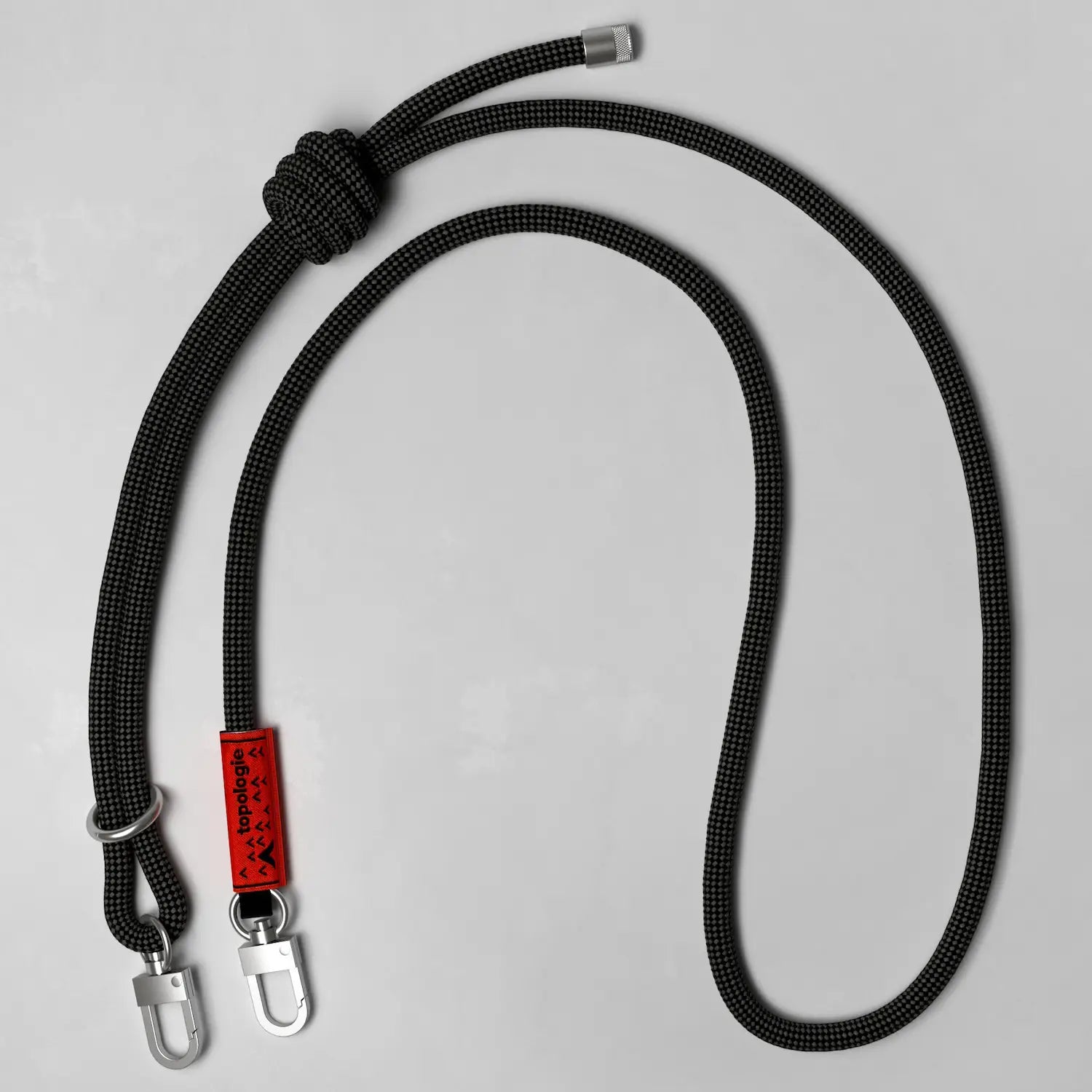 Topologie 8.0mm Rope Strap Black Lattice_1