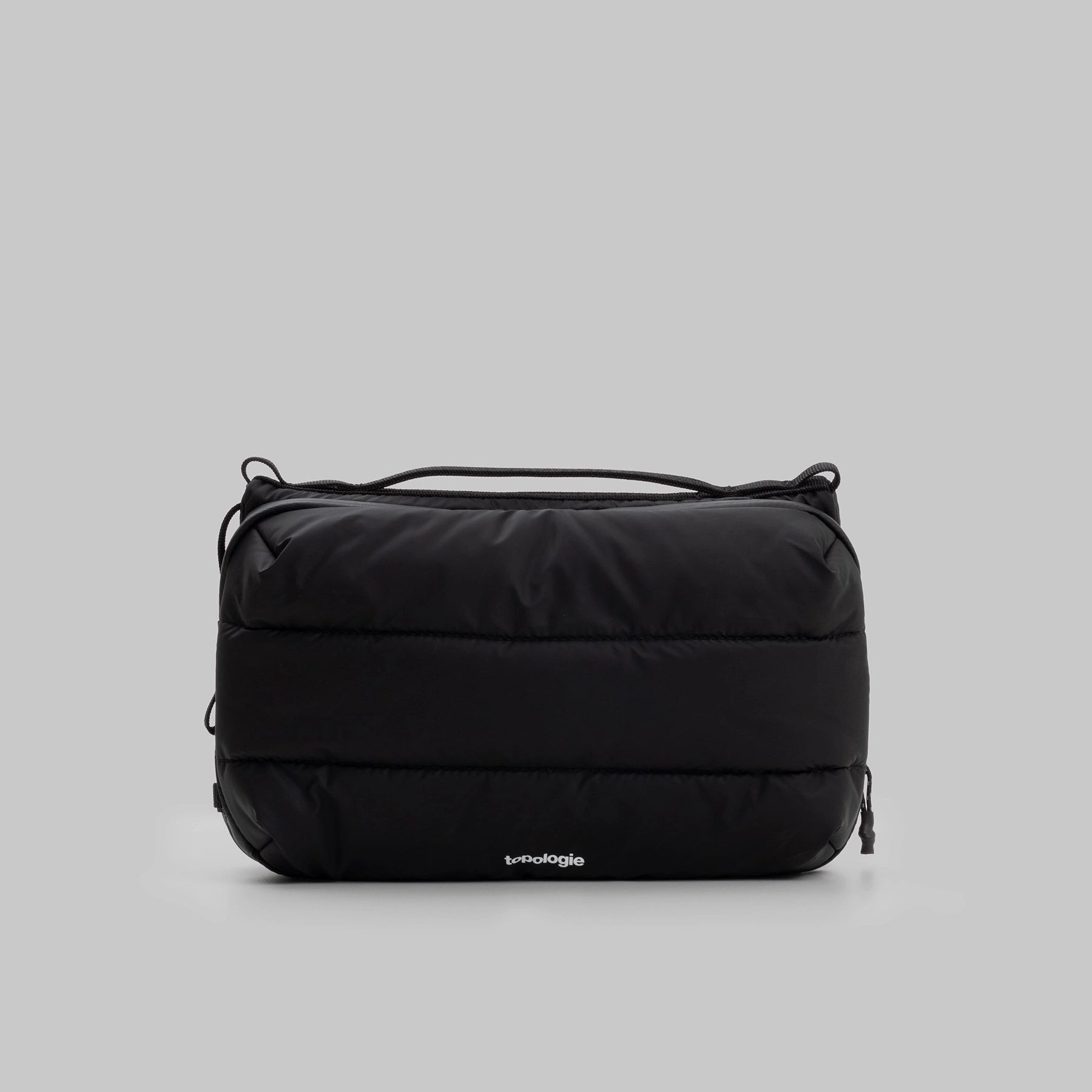 Topologie Bottle Sacoche Large Black Puffer Bag - FREE 24h