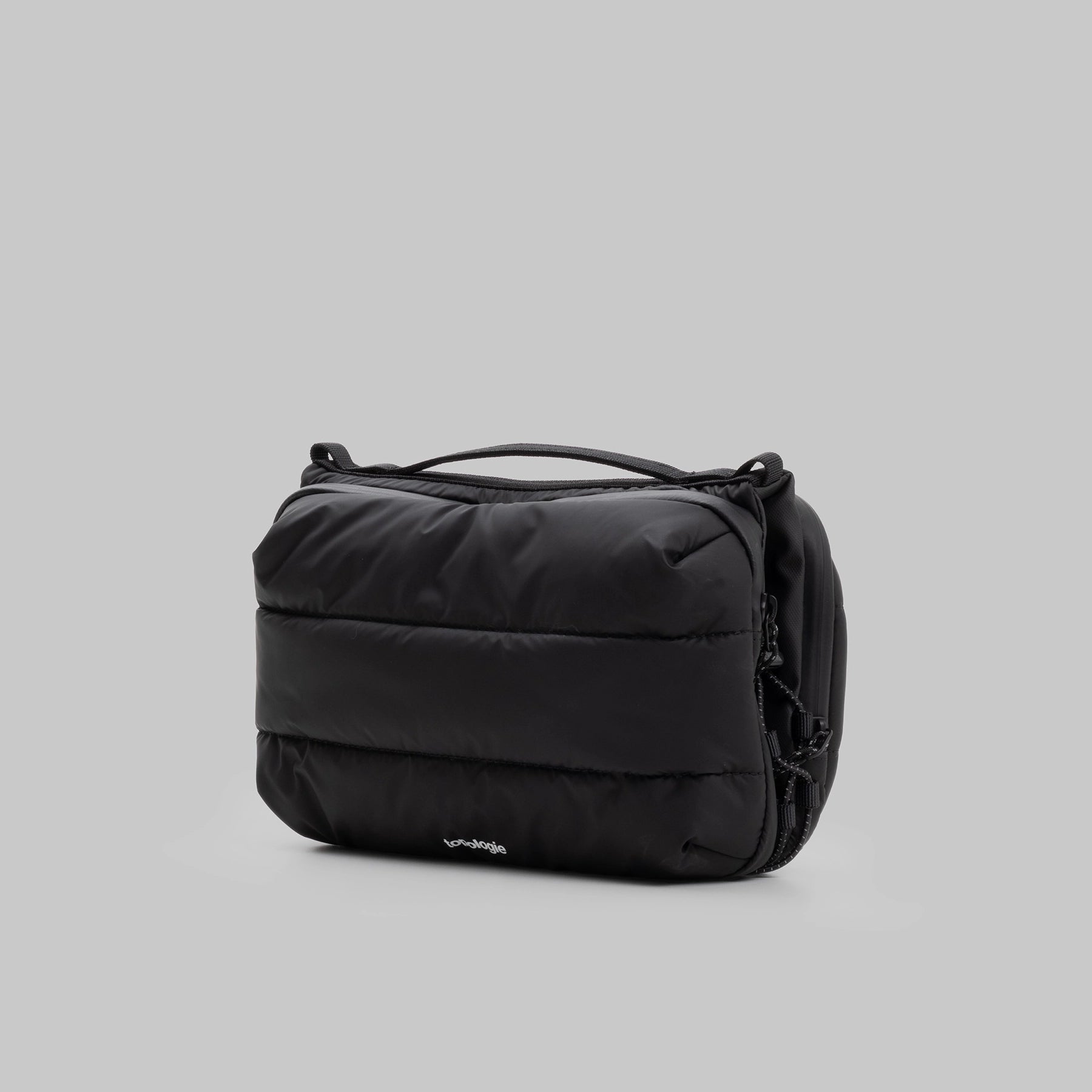 Topologie Bottle Sacoche Large Black Puffer_2