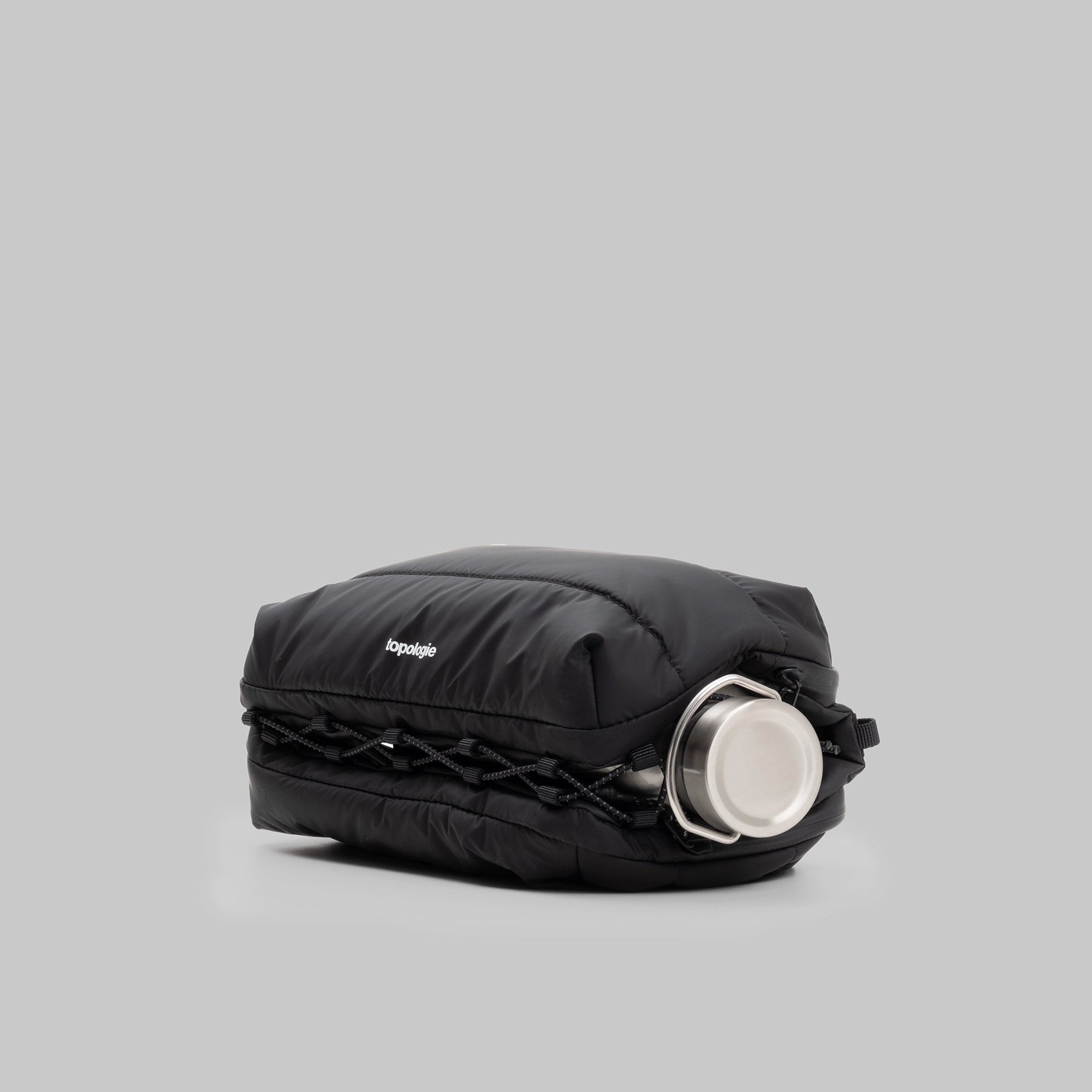 Topologie Bottle Sacoche Large Black Puffer_3