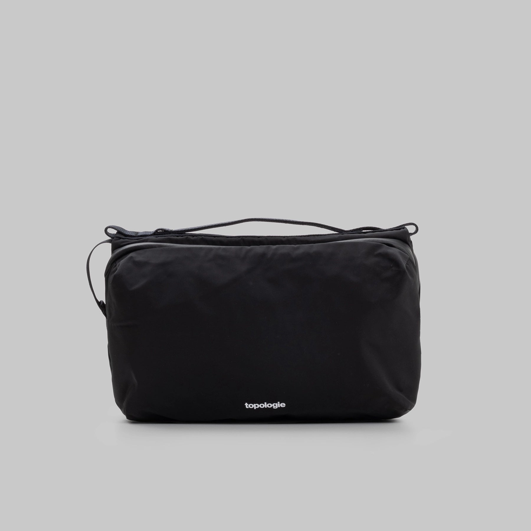 Topologie Bottle Sacoche Large Black Tech Sateen_1