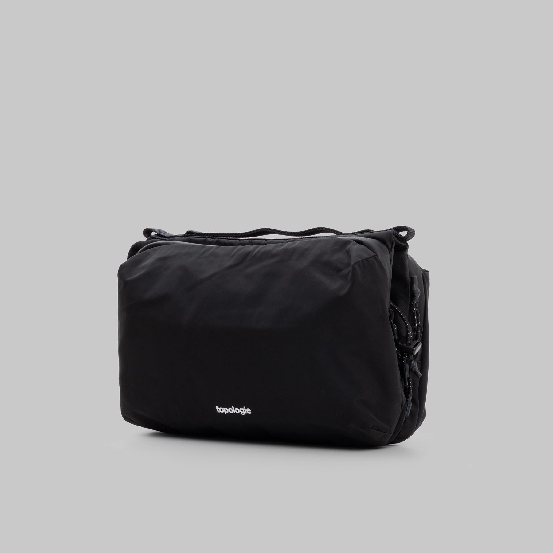 Topologie Bottle Sacoche Large Black Tech Sateen_3