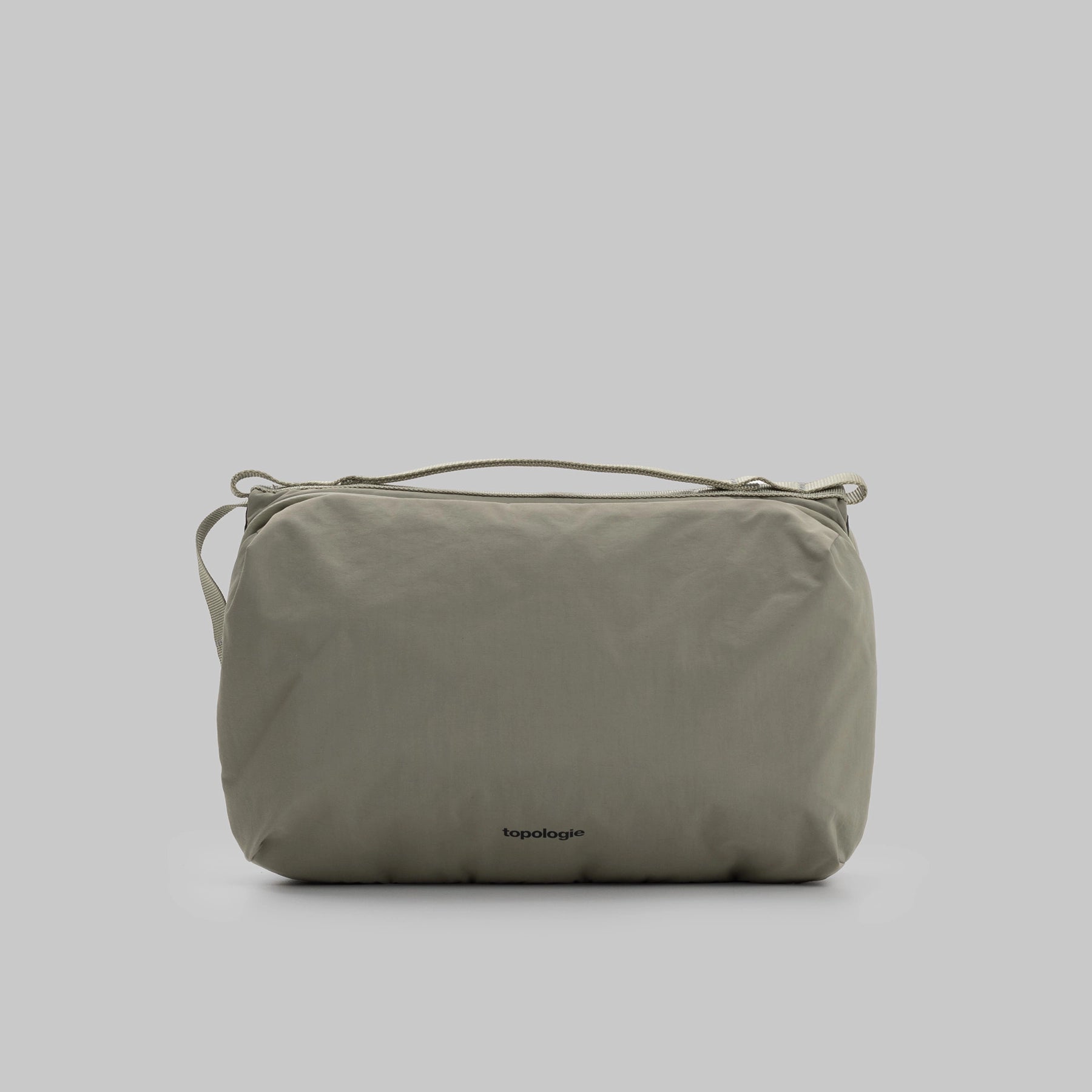 Topologie Bottle Sacoche Large Moss Papery Bag - FREE 24h delivery