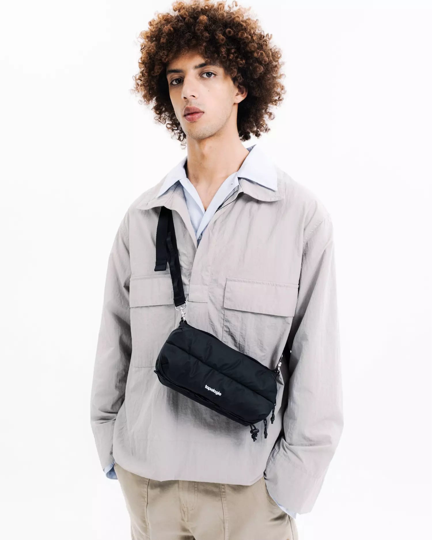 Topologie Bottle Sacoche Medium Black Puffer_3