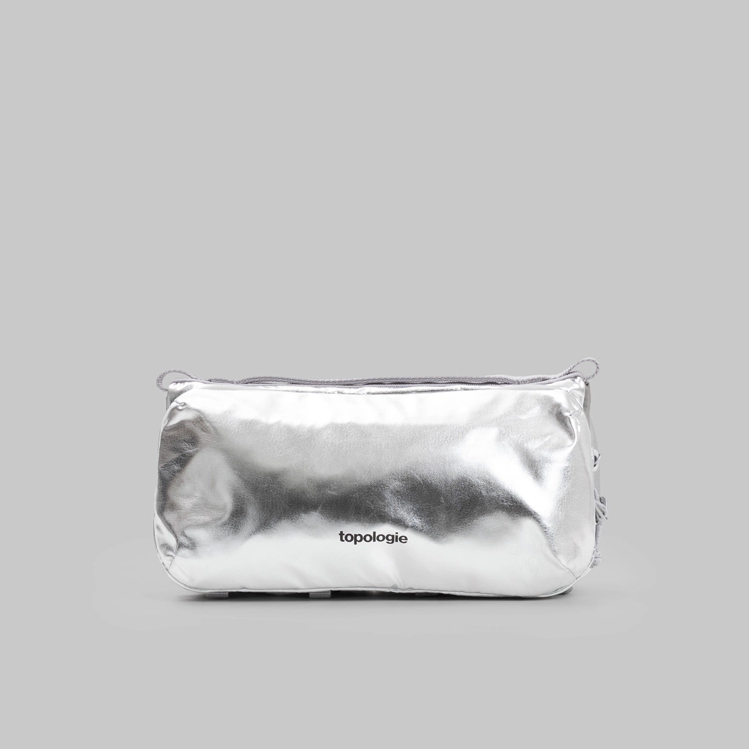 Topologie Bottle Sacoche Medium シルバー Topologie Bottle Sacoche Medium Chrome Metallic Tas - GRATIS 24h