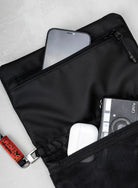 Topologie Flat Sacoche Small Black Dry_4