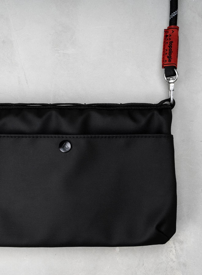 Topologie Flat Sacoche Small Black Dry_5