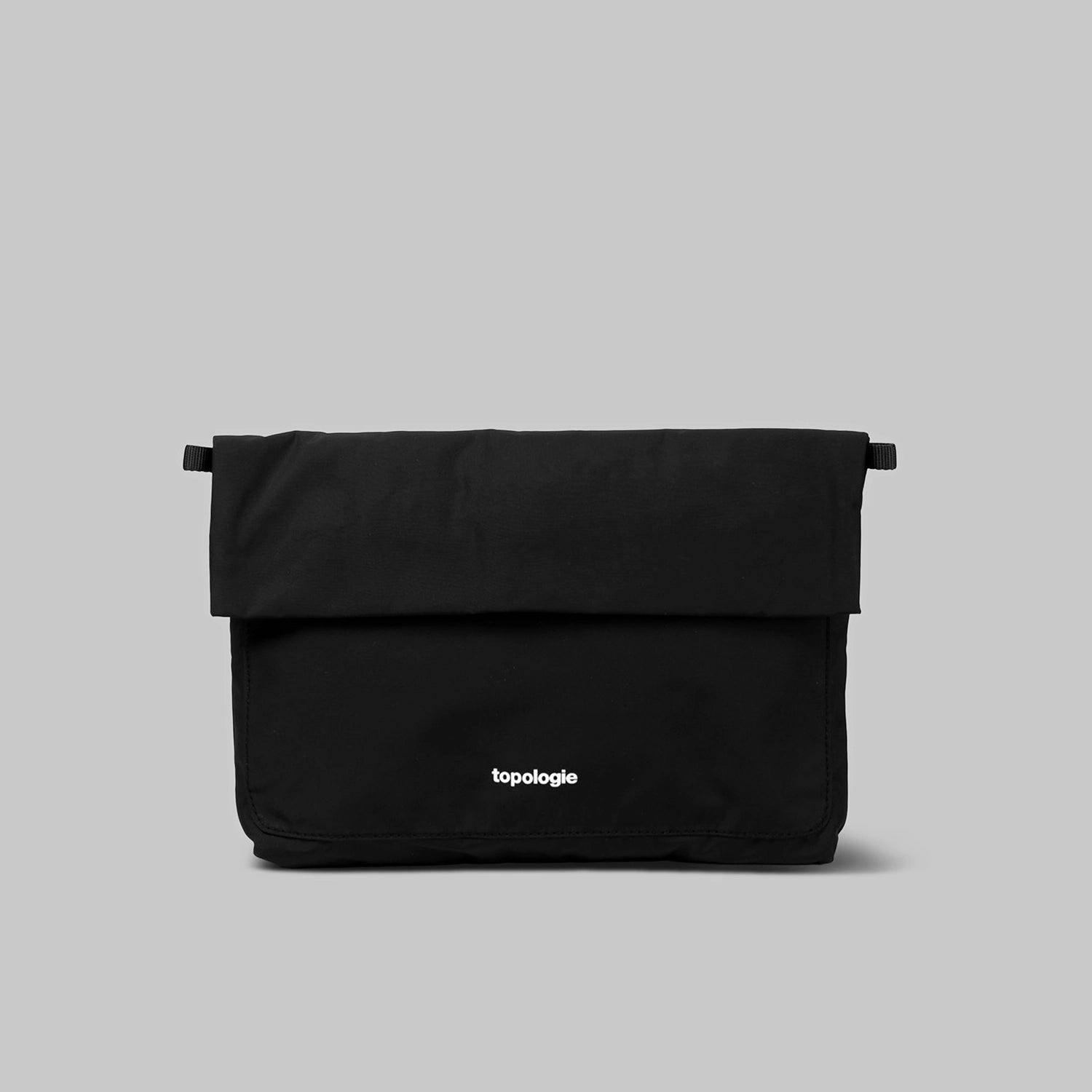 Topologie Musette Medium Black Tech Sateen Bag - FREE 24h delivery