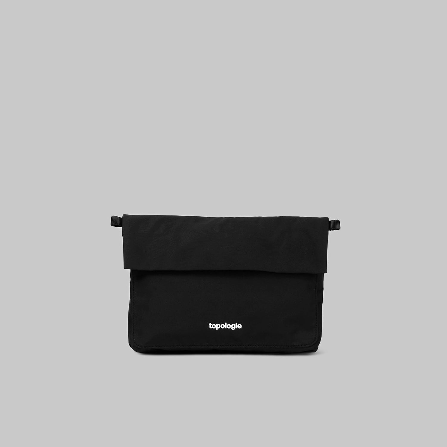 Topologie Musette Small Black Tech Sateen Bag - FREE 24h delivery