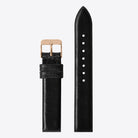 Watch Strap 16 Black Rose Gold