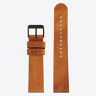 Watch Strap 20 Cognac Black
