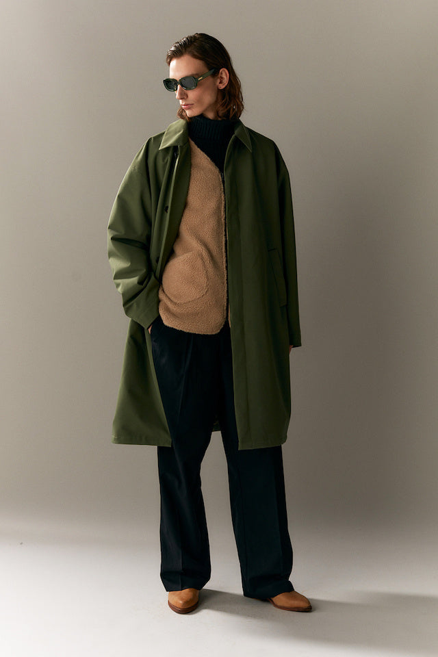 Welter Shelter Joba Carcoat Nin Spin Faded Army Coat - FREE 24h