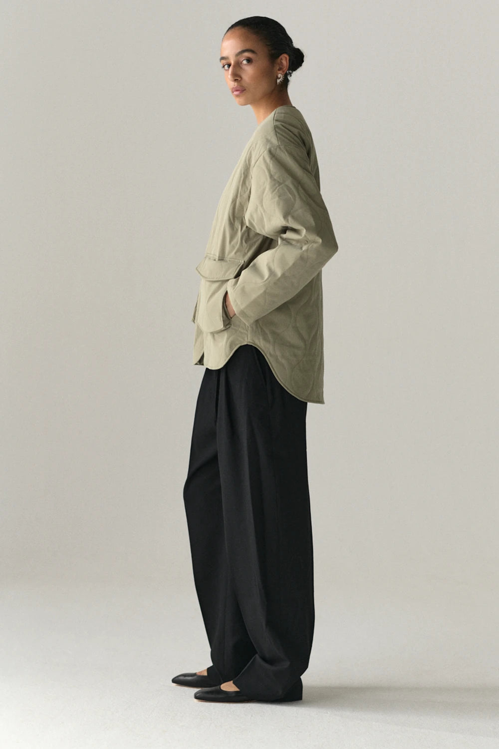 Welter Shelter Padded Liner Uni Light Grey Army_0007
