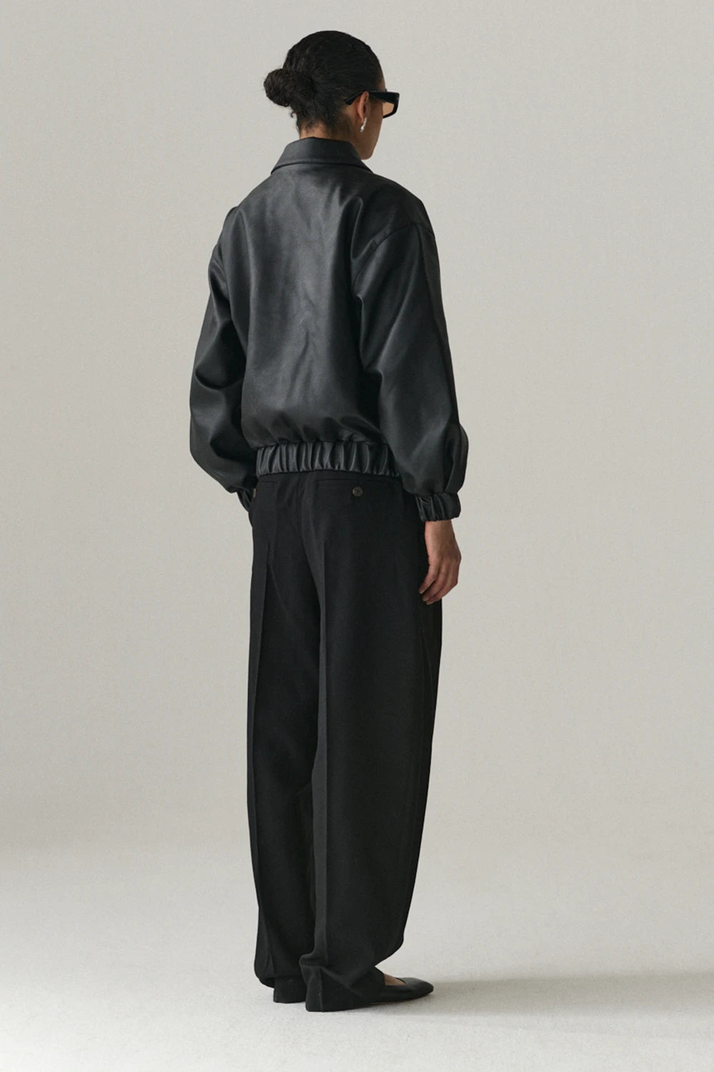 Welter Shelter Puff Paddy Faux Leather Black_0012