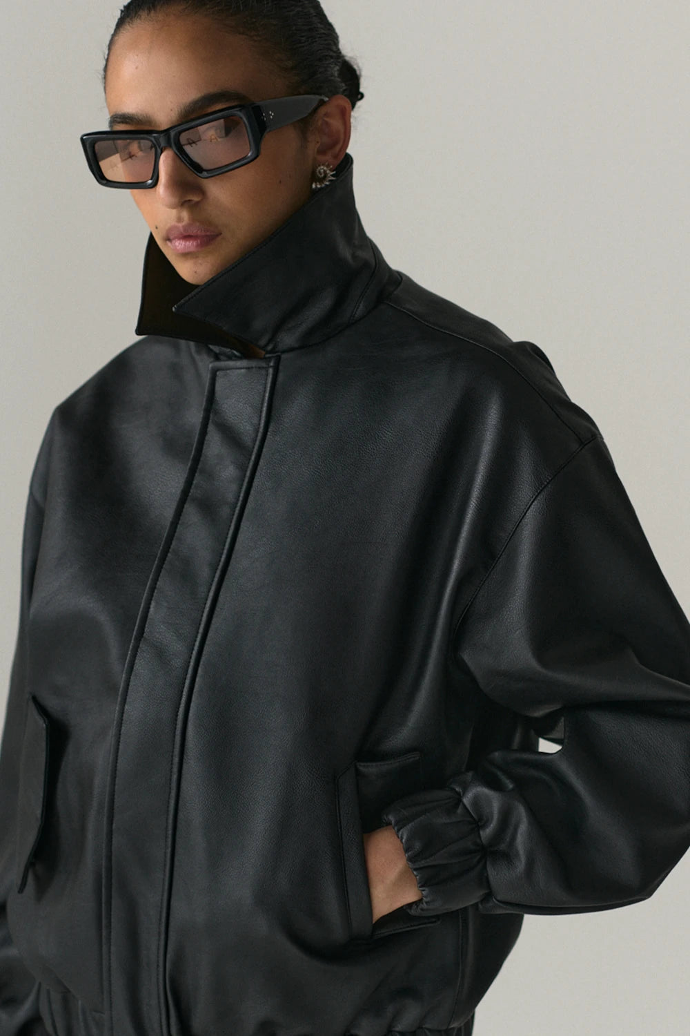 Welter Shelter Puff Paddy Faux Leather Black_0027