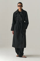 Welter Shelter Roomy Trench Washed Black_0005