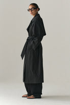 Welter Shelter Roomy Trench Washed Black_0006