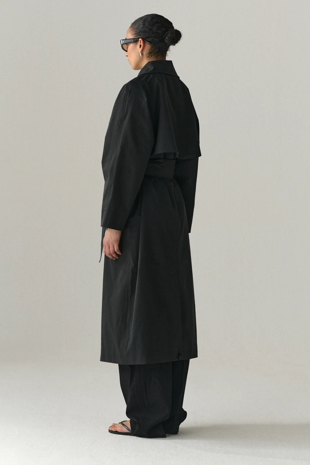 Welter Shelter Roomy Trench Washed Black_0009