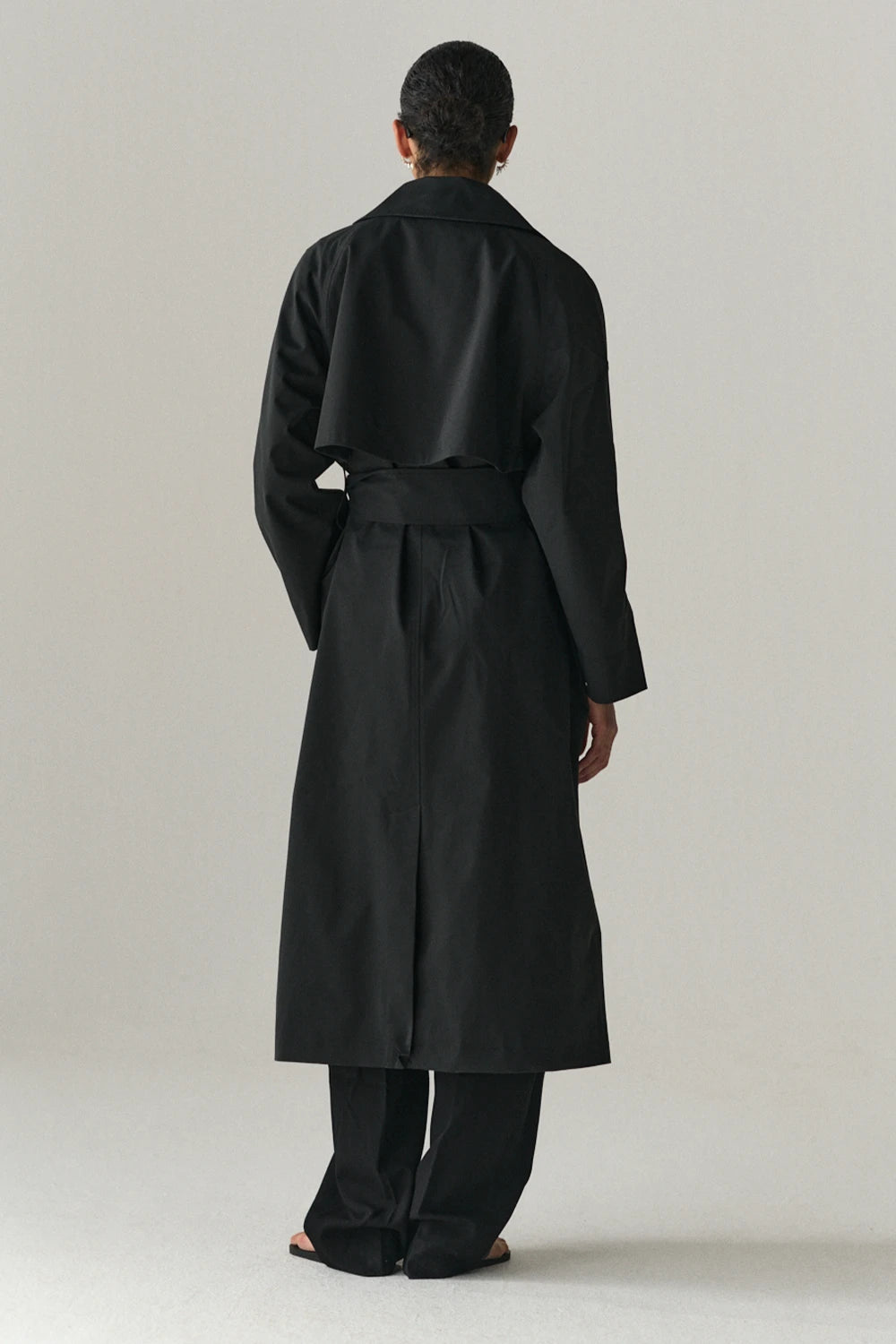 Welter Shelter Roomy Trench Washed Black_0010